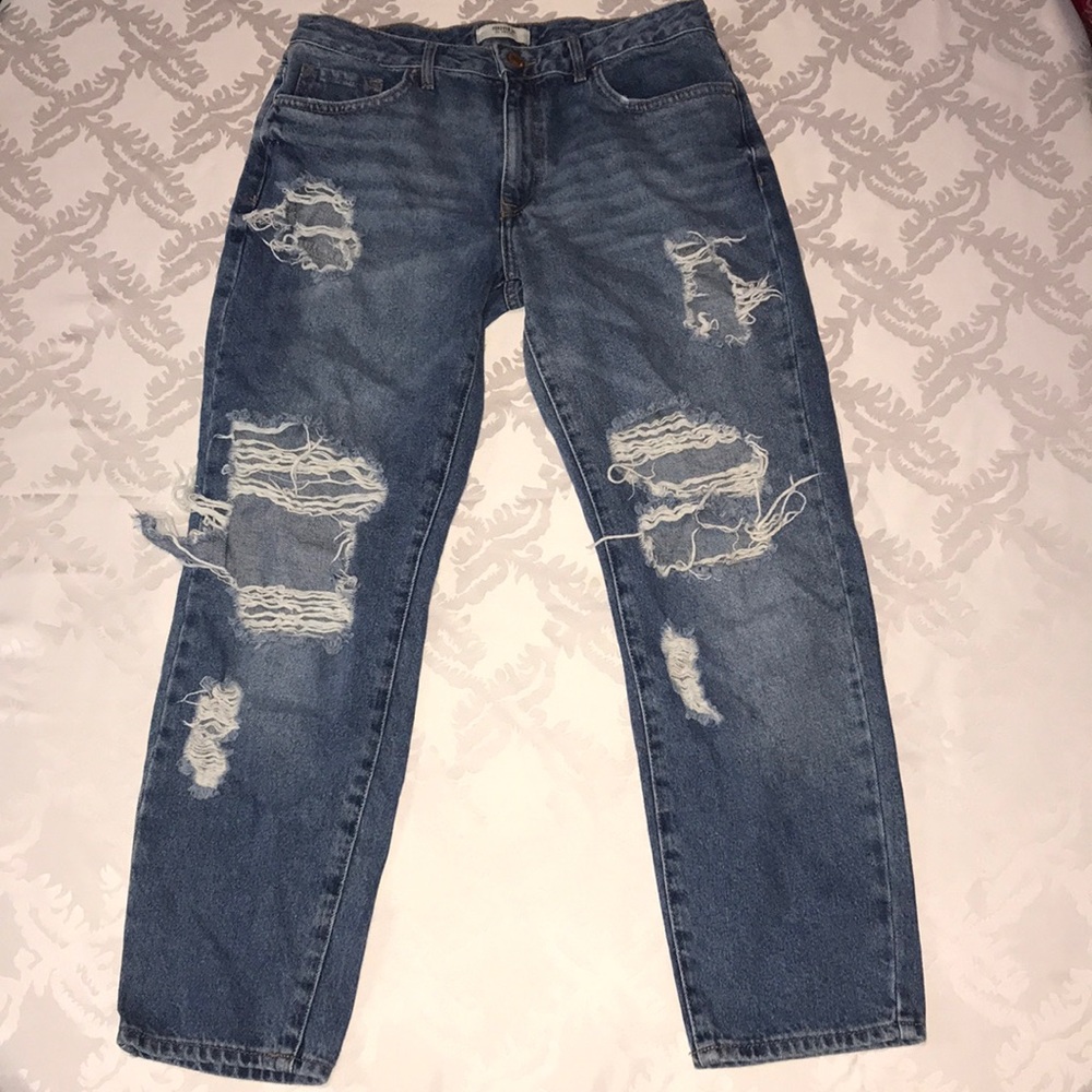 Forever 21 ripped jeans